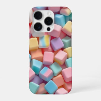 Süße Pastell-Abstrakte-Blocks-Handy-Aufkleber iPhone 16 Pro Hülle