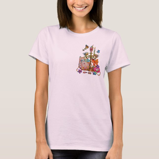 Süße Pastellfarben T-Shirt (Vorderseite)