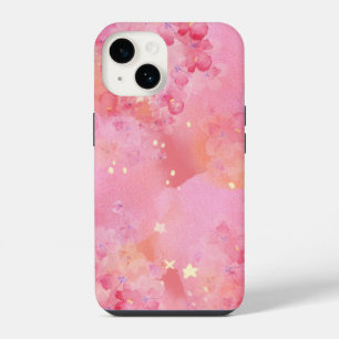 Süße Pastellrosa Handyhülle - Ästhetisch iPhone 14 Hülle