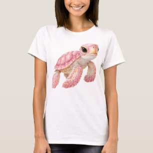 SÜSSE PASTELLROSA MEERESSCHILDKRÖTE T-Shirt