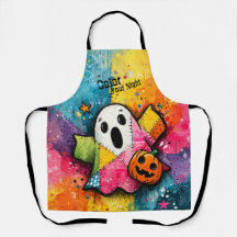 Süße Patchwork-Geist-Farbige Splatter-Kunst