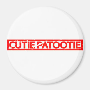 Süsse Patootie Briefmarke Magnet