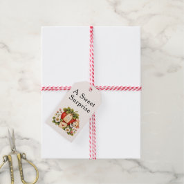 Süße personalisierte Geschenkkarte Beeren Geschenkanhänger
