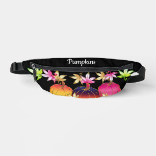 Süße personalisierte Herbstkürbisse Bauchtasche