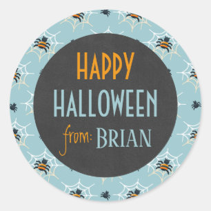 Süße personalisierte Sticker für Halloween