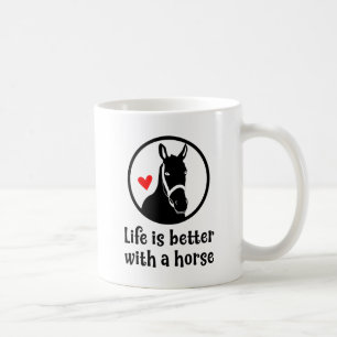 Süße Pferdeliebhaber-Country-Farm-Cowgirl-Rodeo Kaffeetasse