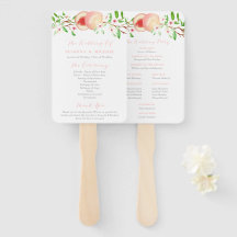 Süße Pfirsiche Süd-Hochzeitsprogramm