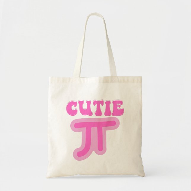 Süsse Pi - Funny Pi Day Tragetasche (Vorne)
