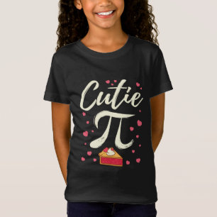 Süsse Pi Niedlich Valentinstag Kuchen T-Shirt