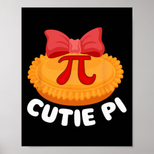 Süsse Pi - Pi Day Math Lover Science Pi Symbol Poster