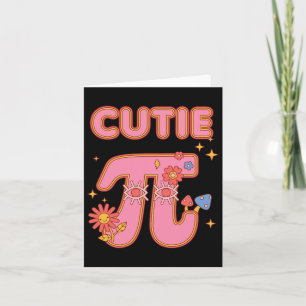 Süsse Pi Pie Happy Pi Day Mathematik Lehrer Karte