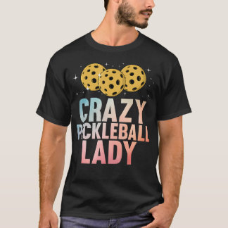 Süße Pickleball-Kunst für Frauen Mama Oma Pickle B T-Shirt