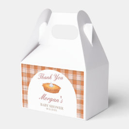 Süsse Pie Baby Dusche Geschenkschachtel