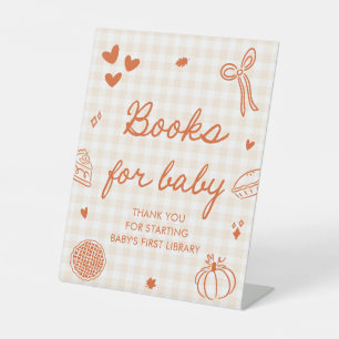 Süsse Pie Baby Shooting Books for Baby Game Sockelschild