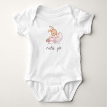 Süsse Pie Ballerina Bunny Baby Bodysuit