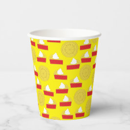 Süsse Pie Cherry 1. Geburtstag Party Kinder Pappbecher