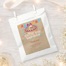 Süsse Pie Party Babydusche Geschenktütchen