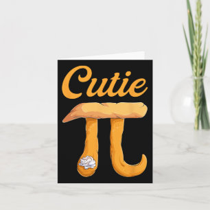 Süsse Pie Pi Tag Vintag Retro Matte Lover Shirts Karte