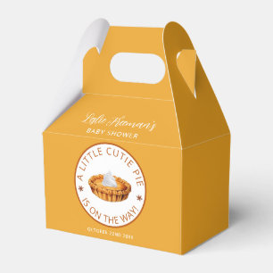Süsse Pie Pumpkin Baby Showbox Geschenkschachtel