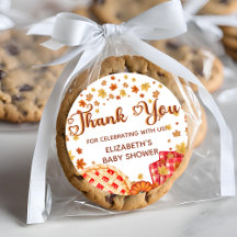 Süsse Pie Pumpkin Fall Baby Dusche Danke