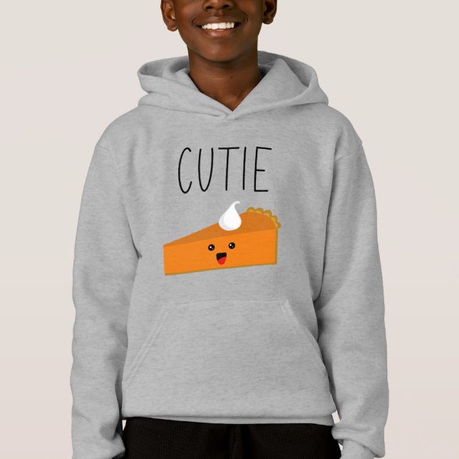 Süsse Pie Pumpkin Pie Kinder Hoodie (Vorderseite)