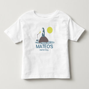 Süße Pinguin Angelgeburtstagsfeier Kleinkind T-shirt