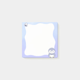 Süße Pinguin-Pastell-Post-it-Notizen Kawaii-Haft Post-it Klebezettel