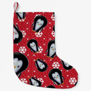 Süße Pinguin-Weihnachtsstrumpf Kleiner Weihnachtsstrumpf