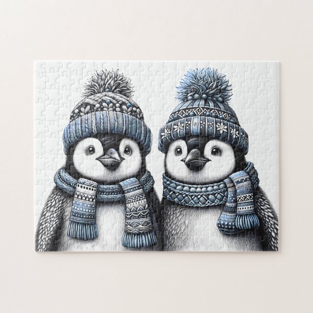 Süße Pinguine (Horizontal)