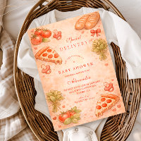 Süße Pizza-Baby-Party