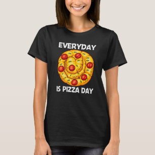 Süße Pizza-Rolle für Männer Frauen Pizza Snack Ess T-Shirt