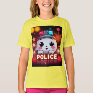 Süße Polizeitruppe – Ansprechendes Patrouillendesi T-Shirt