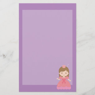 Süße Prinzessin, Rosa für kleine Mädchen Briefpapier