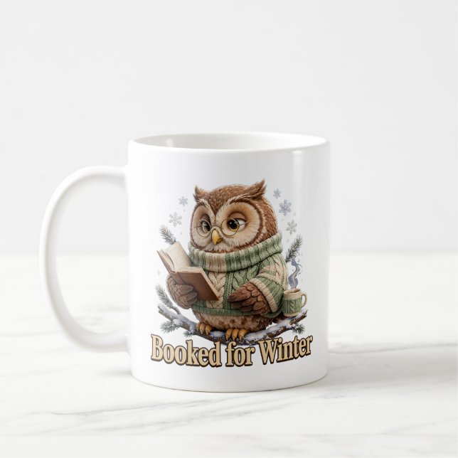 Süße Professor-Eule-Tasse Kaffeetasse (Links)