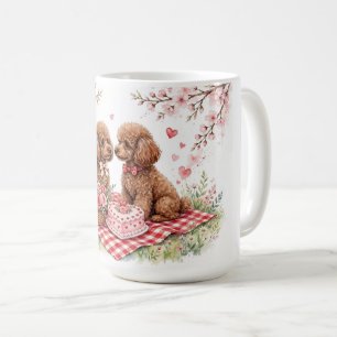 Süße Pudel-Kaffeetasse – Haustierliebhaber-Tasse – Kaffeetasse