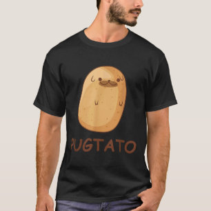Süße Pug Kartoffel Lustig Klassisch 307 T-Shirt