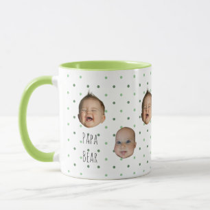 Süße Punkte-Kaffeetasse für den Vater Tasse
