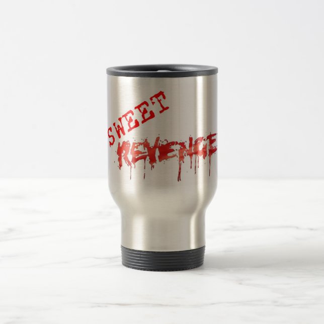 Süße Rache-rostfreier Stahl-Reise-Tasse Reisebecher (Mittel)