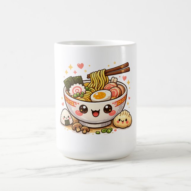 Süße Ramen-Tasse Kaffeetasse (Mittel)