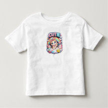 Süße Regenbogenkatze Niedliche Kawaii Kleinkind Be