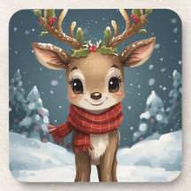 Süße Rentiere Weihnachtsfeiertags-Tische