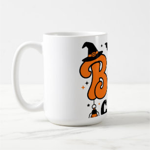 Süße Retro-Boo-Crew-Halloween-Spooky-Squad-Design Kaffeetasse