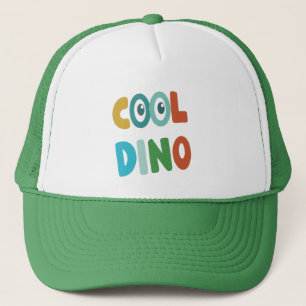 Süße Retro-Dinosaurier-Baseballkappe für Kleinkind Truckerkappe