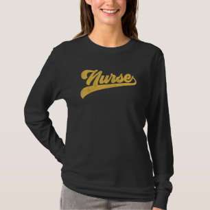 Süße Retro-Grafik-Krankenschwester-Pflege T-Shirt