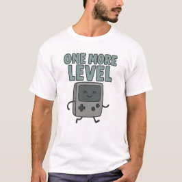 Süße Retro-Handheld-Konsole "One More Level" T-Shirt