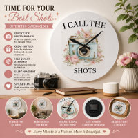 Süße Retro-Kamera-Uhr für Fotografie-Liebhaber |