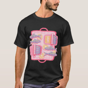 Süße Retro-Sardinen mit Zitronenscheiben T-Shirt