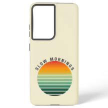 Süße Retro-Sonnenuntergangs-Handyhülle