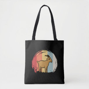 Süße Retro-Ziege Tasche
