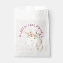 Süße rosa Einhorn-Geburtstagsfeier für Mädchen